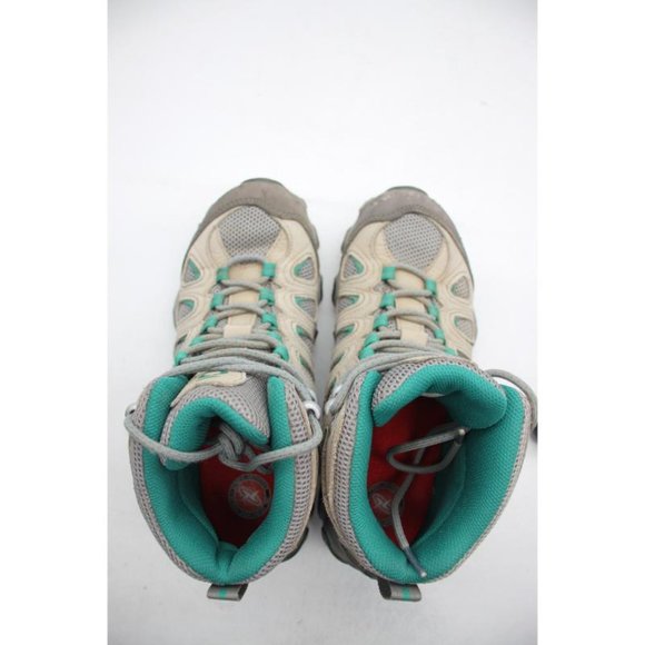 Oboz Sawtooth II Mid Womens Size 7.5 Leather Waterproof Hiking Trail Boots Brown - Picture 9 of 11